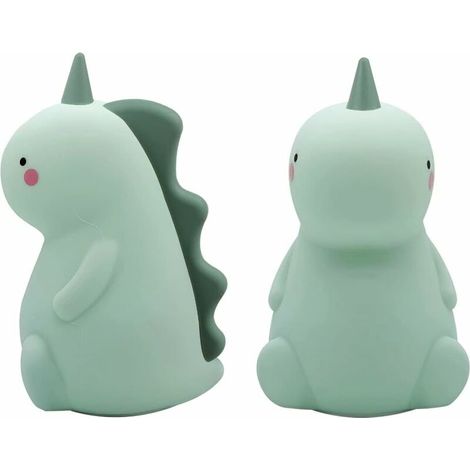 Green Mobility-Veilleuse Panda, Lampe Panda, RosyFate Veuilleuse Chambre Bebe, Veilleuse Silicone Souple Tactile, USB Veilleuse Enfant Bébé Rechargeable, Colorée Cadeau Bebe Fille Garcon (1/5)