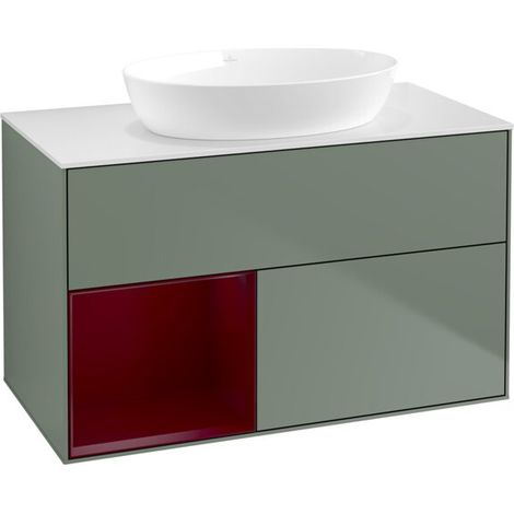 Villeroy & Boch FA11HBGM Meuble sous-lavabo Finion FA1 (1/2)