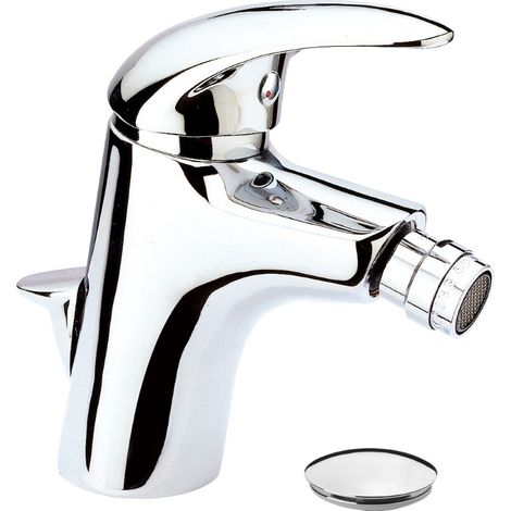 Rubinetto bidet con aeratore direzionabile - serie ten Piletta di scarico: No (1/2)