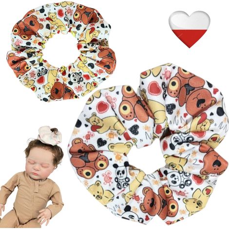 Diademas de osito de peluche en miniatura para niñas, de la marca NappiMe. (1/3)