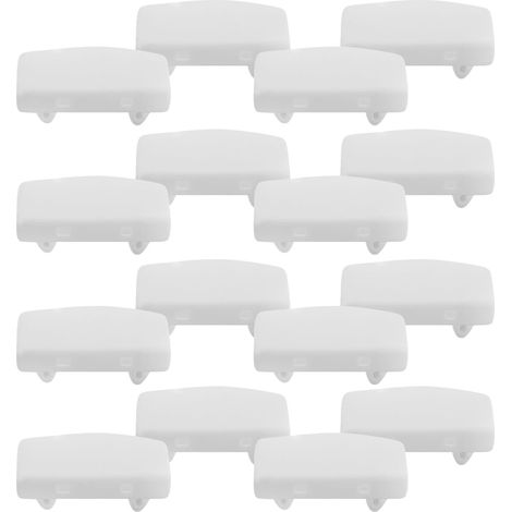 Lot de 20 Capuchons de Rechange en Plastique pour Lattes de Lit, Support Solide Résistant à l'usure, Adapté aux Lits Simples et Doubles (1/5)