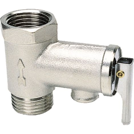 IDROBLOCK Valvola Di Sicurezza Per Scaldabagno 1/2"