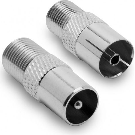 Adaptateur (lot de 2) F/9,52 mm fem./mâle et fem./fem. (1/2)