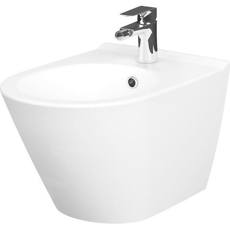 Cersanit City - Bidet suspendu, trou pour robinet, blanc K35-043 (1/2)