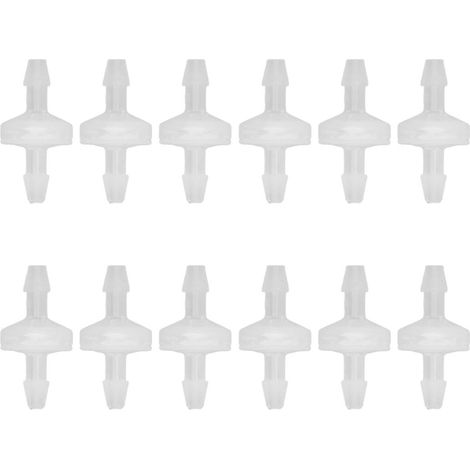 Rückschlagventil für Aquarien – Einwegventil, ölbeständig – 12 Stück aus ozonbeständigem PP (5,1 mm) – Ideal für industrielle Anwendungen in der Chemieindustrie (1/5)