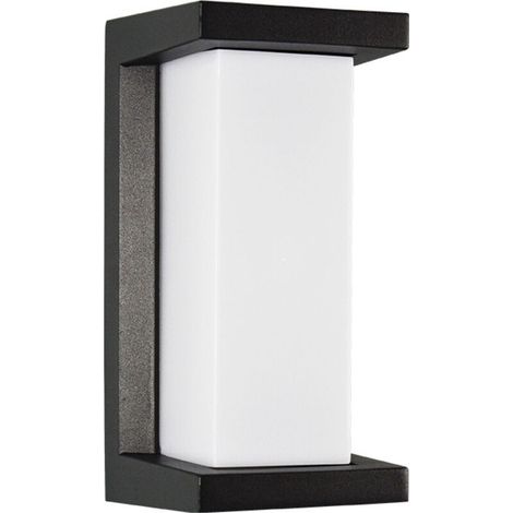 Applique da parete per esterni 6000K, applique da parete per esterni a LED in alluminio Combuh da 12 W, IP65 impermeabile, antracite, illuminazione decorativa per cortile, giardino, terrazza, vicino a (1/4)