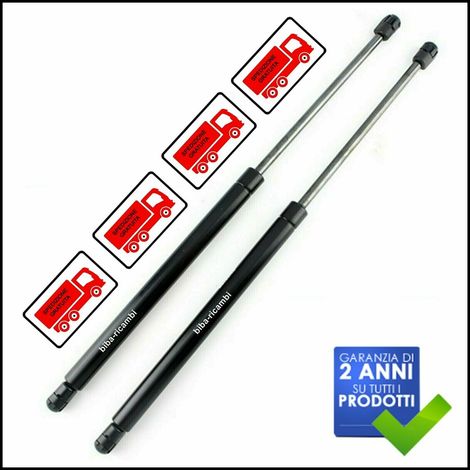 Pistoncini baule cofano portellone posteriore per lancia musa ii dal 102007