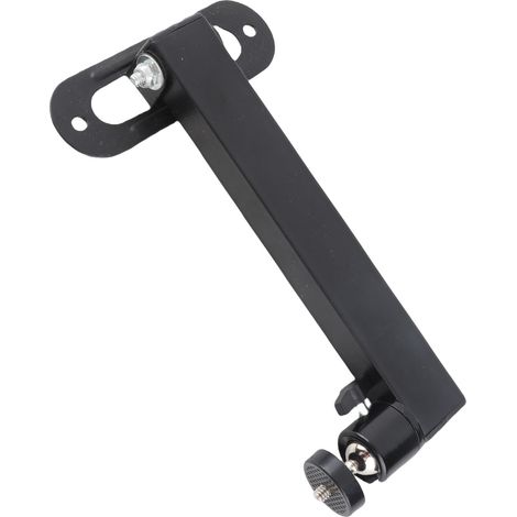 Support mural pour projecteur pliable universel avec interface 1/4", angle réglable, capacité de charge élevée, support mural de 20 cm. (1/5)