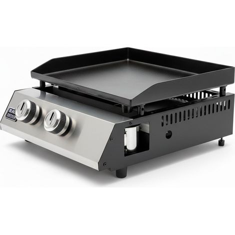 Gril Gaz 2 Brûleurs Bxop4900e Compact, Puissant Et Facile à Utiliser Pour Balcons Et Petits Jardins. - Black+decker