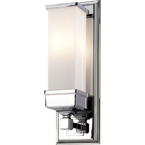 Elstead Cambridge - 1 Licht Badezimmer Wandleuchte Chrom poliert IP44, G9 (1/5)