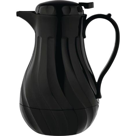 Pichet à café isotherme torsadé noir - 2 litres - (1/2)