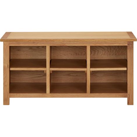 Meuble à chaussures,Étagère à chaussures 90x37x45 cm Bois de chêne solide CFW1185116 (1/5)