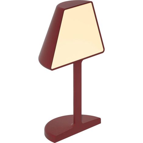 Sompex TWIN lámpara de mesa recargable roja diseño innovador (1/3)