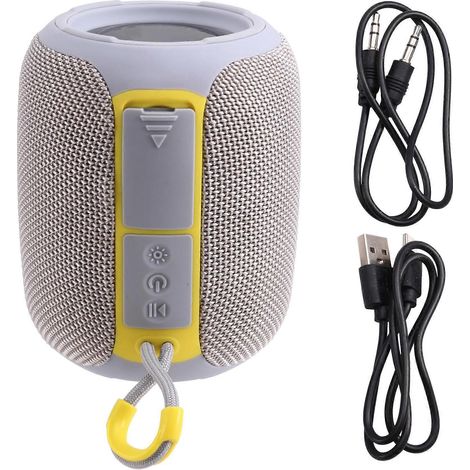 Bluetooth Portable Speaker,wireless Bluetooth Enceintes V5.1 Support USB Card,pour Outdoor,travel,beach,camping,indoor (1/5)