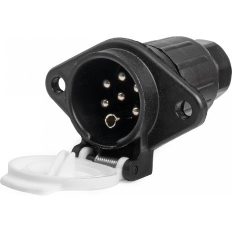 Conector para remolque de 7 pines tipo S 24V TIR amio-03223 (1/2)