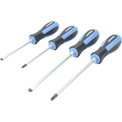 Set di cacciaviti Ferrestock 4 pezzi impugnatura ergonomica (1/5)