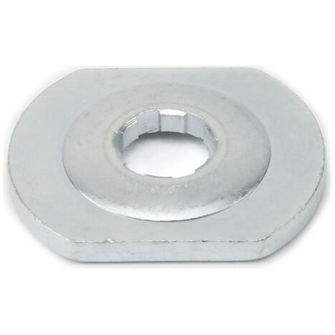 Flasque d'appui inférieur pour renvoi d'angle. 6 cannelures (1/4)