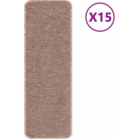 Maison Exclusive - Tapis Antidérapants pour Escaliers 15 pc 60 x 25 cm (1/5)