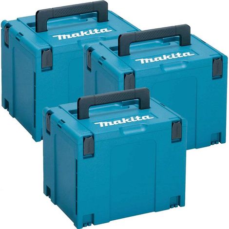Makita MAKPAC 4 Koffer Stapelbarer Koffer 395x295x315mm 3St