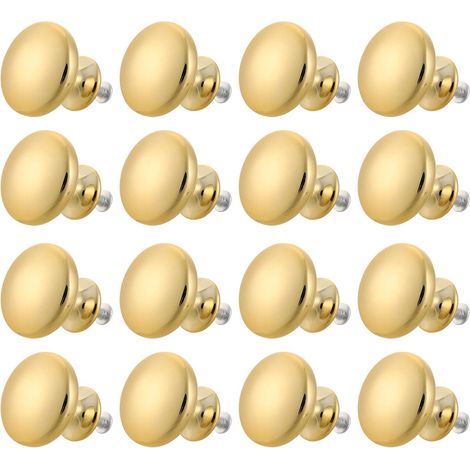 VILLCASE Lot de 30 boutons tiroir dorés, en alliage zinc et (1/5)