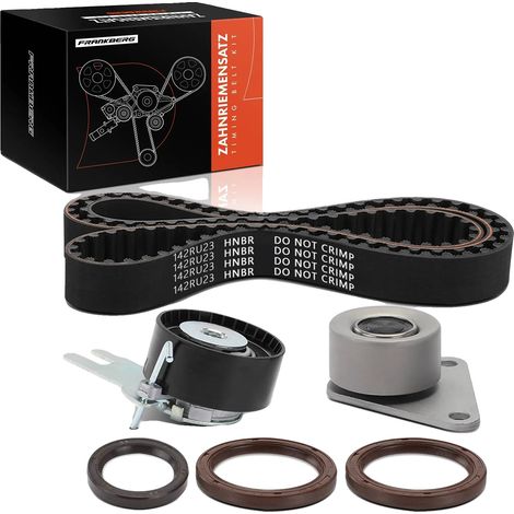 Kit cinghia di distribuzione, lunghezza 1352,55 mm, larghezza 23 mm, numero di denti 142, 1 cinghia, compatibile con Ford e Volvo (1/5)