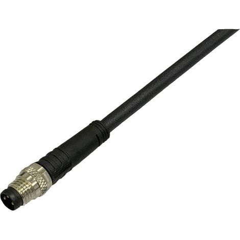 BKL Electronic 2700018 Cavo di collegamento per sensore o attuatore M8 Spina dritta 2 m Numero di poli: 3 1 pz. (1/2)