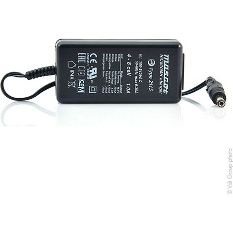 Mascot - Chargeur NiCd/NiMH 4 à 8 cellules/1A 110-230V Mascot 2115 (1/2)