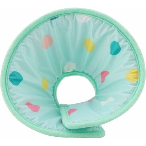 Récupération Pet Cone Cat pour chien Chien Cône éponge souple Collier de protection réglable Anti-morsure et lécher les plaies Cicatrisation Couvre-cou de sécurité (L) (1/5)