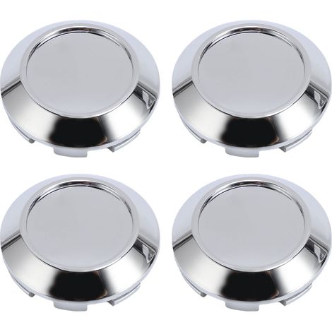 Capuchons centraux de roue en ABS, excellente étanchéité, exquis, couvercle de moyeu à pression, diamètre extérieur 76mm, galvanisé, 4 pièces (1/5)