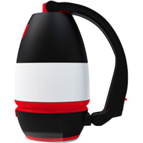 Triplerdirige Lamp torch combined, lamp of work and lamp of table to batteries suitable for the camping and lighting of emergency red (1/5)