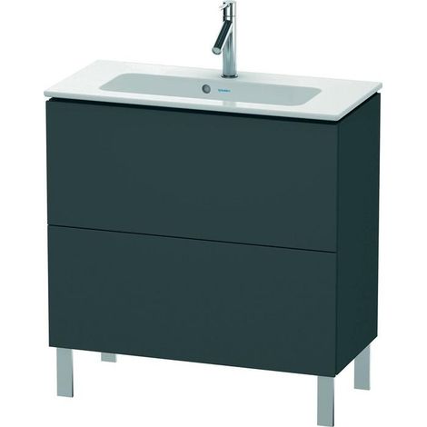 Duravit L-Cube Waschtischunterbau stehend, Compact, 2 Auszüge, (1/5)