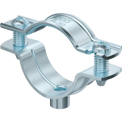 OBO Bettermann Bride d'écartement avec raccord fileté M6 25-30mm Acier galvanisé, 1362428