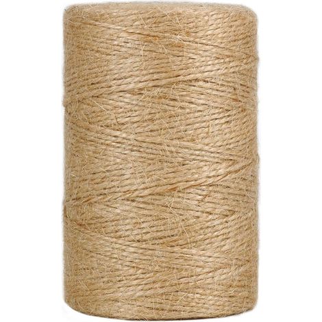 200 m braune Juteschnur für Garten, Bilder, Pflanzen, DIY (1/5)