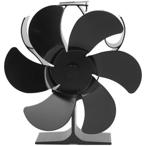 Ventilatore da cucina a 6 pale, elemento riscaldante 80-350 °C, accensione automatica, diametro 152 mm, circolazione dell'aria ottimizzata. (1/5)