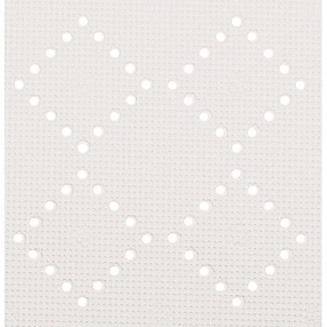 Tapis Fond de douche PVC ALASKA 55x55cm Blanc Neige Spirella