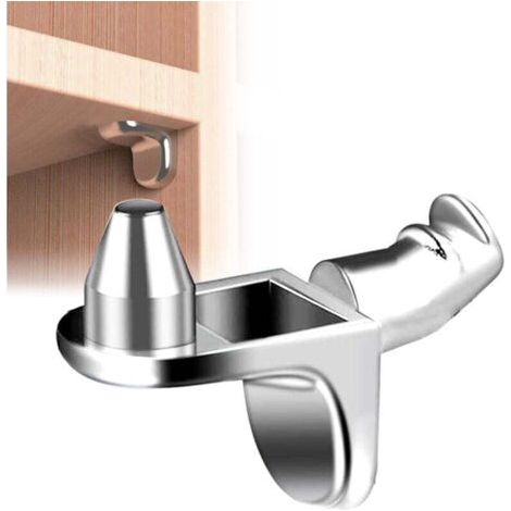 Taquet Etagere 5 mm 30 pièces Supports D'étagère avec Angle Fixe et Angle de Dupport, Supports D'étagère, Support D'étagère, Supports D'étagère - Supports D'étagère 5 mm Adaptés aux Armoires
