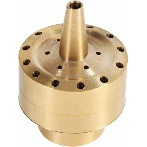 Buse pulvérisateur de Fontaine en Laiton Buse d'eau Sprinkler 3/4"Accessoire Pompe étang(3/4"), (1/4)