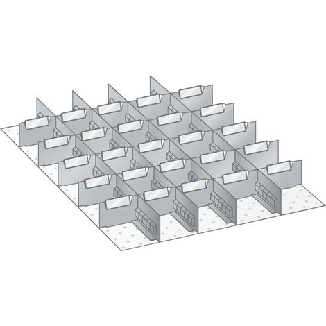 Lista Set Schlitzwände und Trennbleche 27x36E (BxTxFH) 459x612x100mm