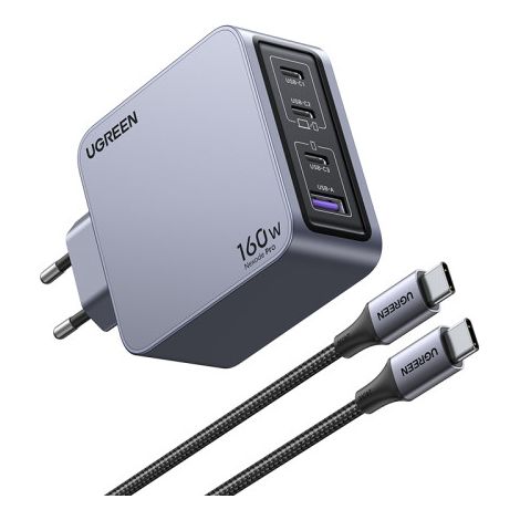 UGREEN Nexode Pro 160W GaN Charger with USB-C Cable