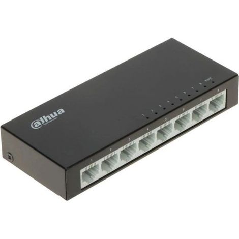 Dahua Switch Ethernet 8 Porte 10/100 Mbps Unmanaged - SF1008-EUR (D)