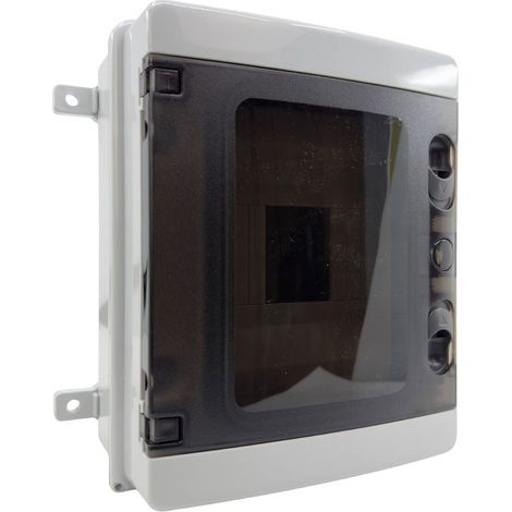 Coffret étanche 5 modules 210x168x102mm - montage en saillie - pour l'extérieur IP65 (1/5)