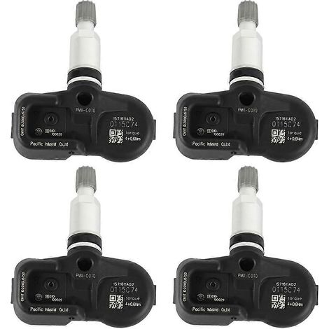 4pcs TPMS Tire Pressure Capteur 4260706020 42607 – 30060 PMV – C010 pour Lexus Toyota Corolla Prius Camry 42607 – 06060 52020