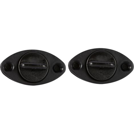 Kit de bouchons de vidange universels (2 bouchons avec vis) pour canoë, barque, kayak ou bateau (1/5)