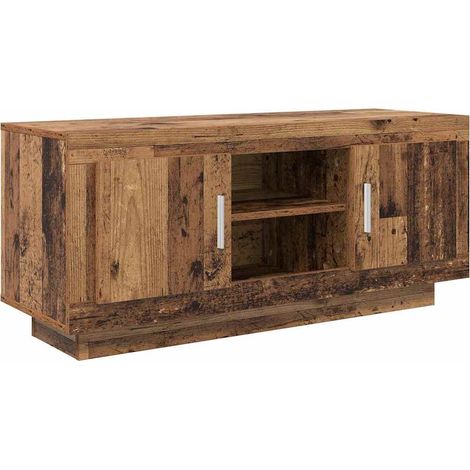 Maison Exclusive - Mobile TV Legno vecchio 102 x 35 x 45 cm Legno multistrato