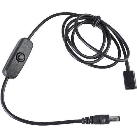 USB-C-Buchse auf DC5521-Buchse Stromkabel 5V3A für elektronische Ladekabel