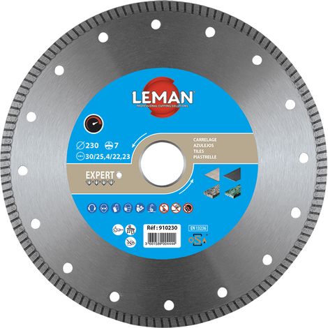 Disco de diamante para gres cerámico Expert ø 250 Perforación 30/25,4 Espesor 1,6 mm (1/2)