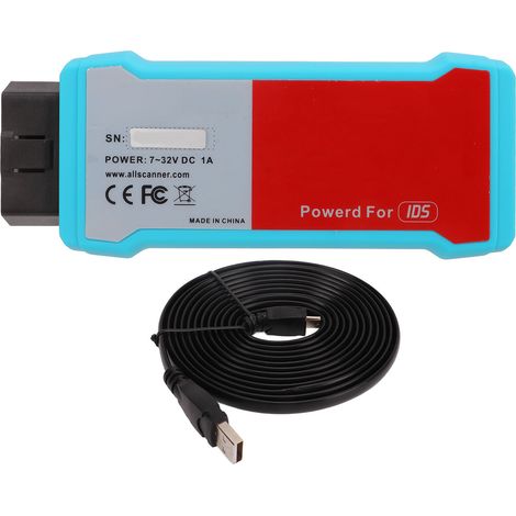 Interface Diagnostic VCX Nano Wi-Fi pour Ford IDS V126 et Mazda IDS V126, Outil J2534 Pass-Thru Professionnel sans Abonnement