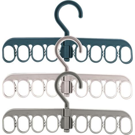 CCYKXA  pcs Magic Hanger, High Quality, Foldable, Multi-Functional, Space-Saving Hangers for Storing and Drying Clothes