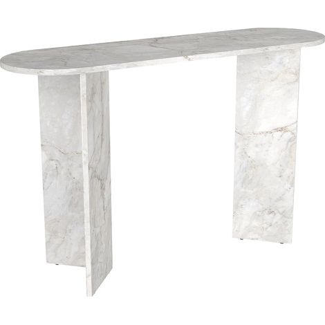 Console - Effet marbre blanc - TOPANIA (1/4)