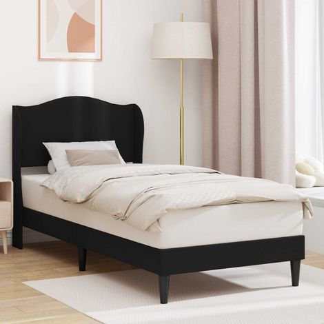 Struttura del letto con testiera Nero 80 x 200 cm Similpelle vidaXL (1/5)